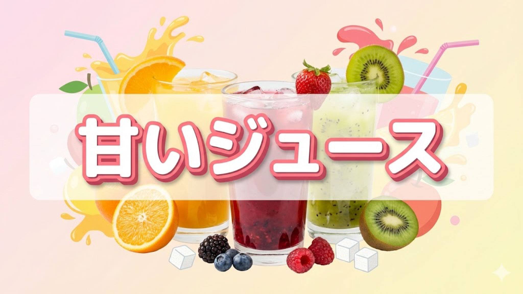 ジュースやコーヒーなどの甘いものをやめたらダイエットに有効？