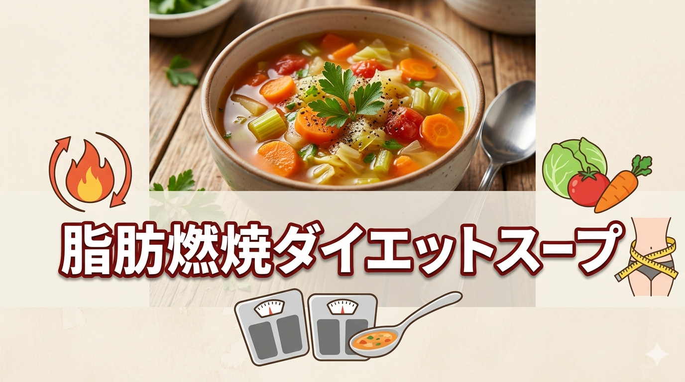 1度試して！脂肪燃焼ダイエットスープ