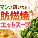脂肪燃焼ダイエットスープ　ピーマンが苦手でも続く置き換え術