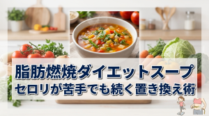 脂肪燃焼ダイエットスープ　セロリがだめな人の乗り越え術
